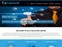 Tablet Screenshot of 4ditsolution.com